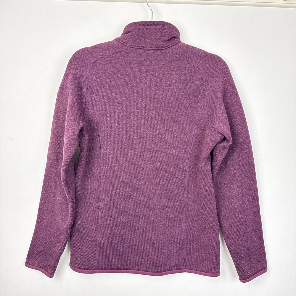 Patagonia Burgundy Quarter-Zip Women's Better Sweater - Picture 2 of 11